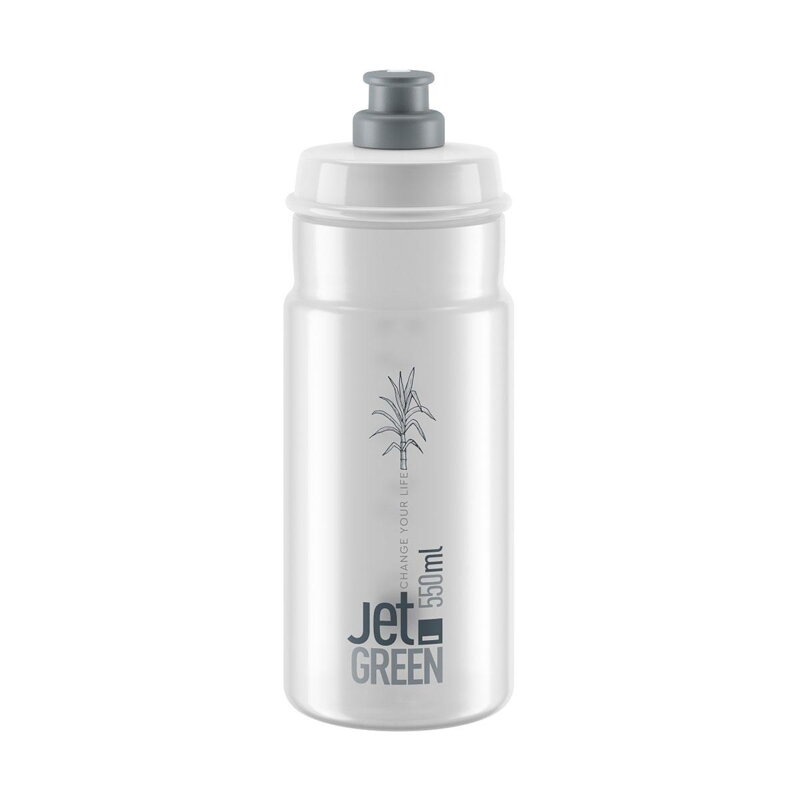 Bottiglia ELITE JET GREEN 550 trasparente Bottiglia ELITE JET GREEN 550 trasparente