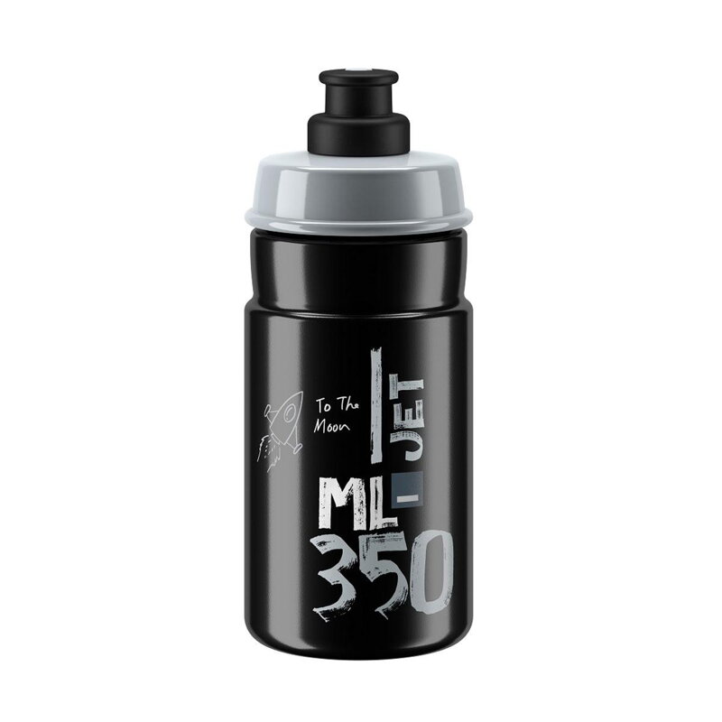 Borraccia ELITE JET 350 nera