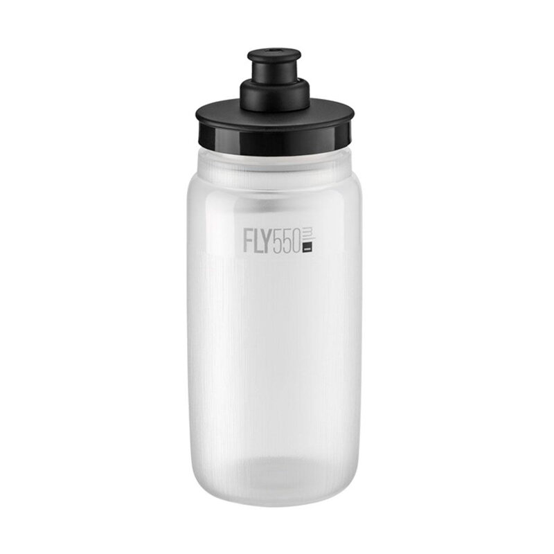 Borraccia ELITE FLY TEX 550 coperchio nero trasparente