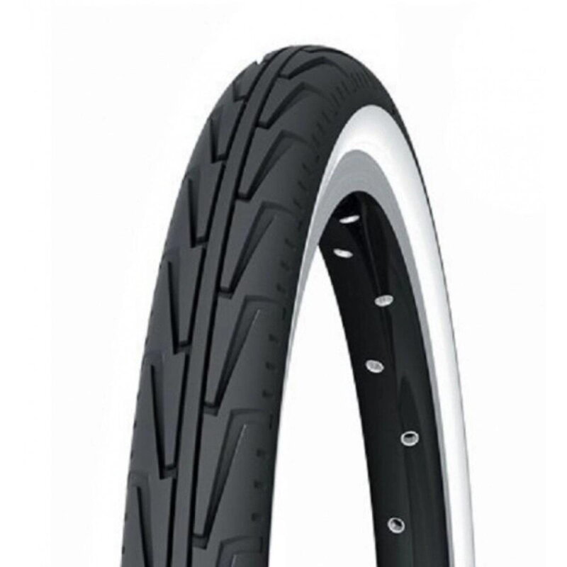 MICHELIN Plášť CITY J 16x1 3/8 (37-340) 3x22TPI 400g biely bok