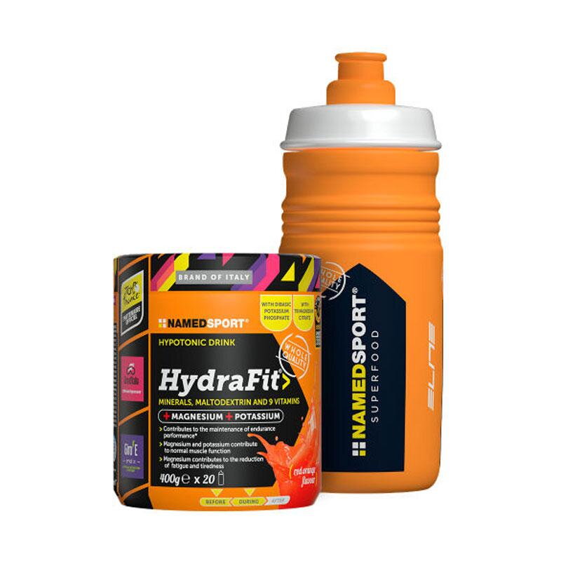 NAMEDSPORT Bevanda HYDRAFIT arancia rossa 400g