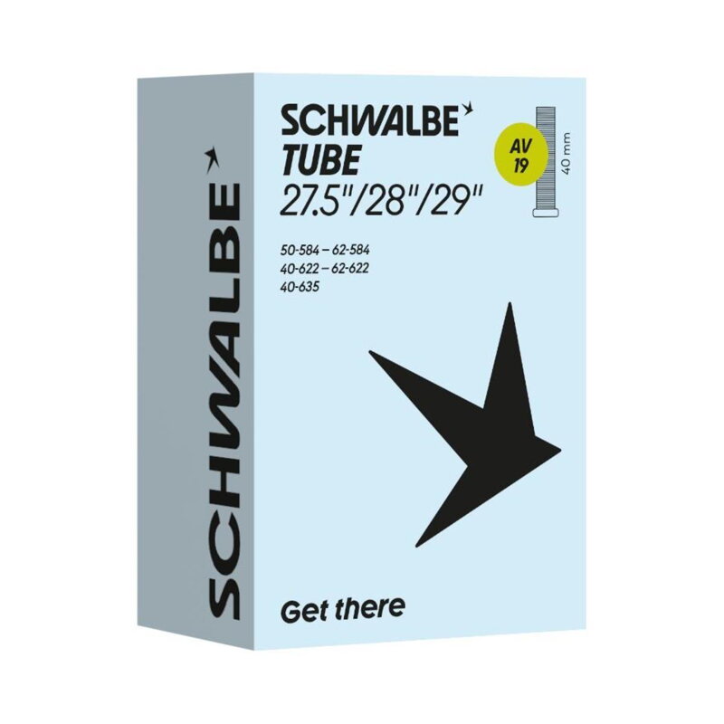SCHWALBE Duša AV19 (40/62-584/635) 27.5/29x1.60–2.45 AV 40mm 220g