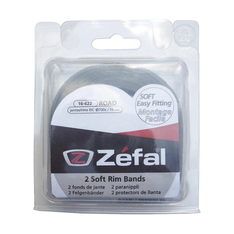 ZÉFAL Páska do ráfika cestná 700C/16mm šedá pár 116PSI