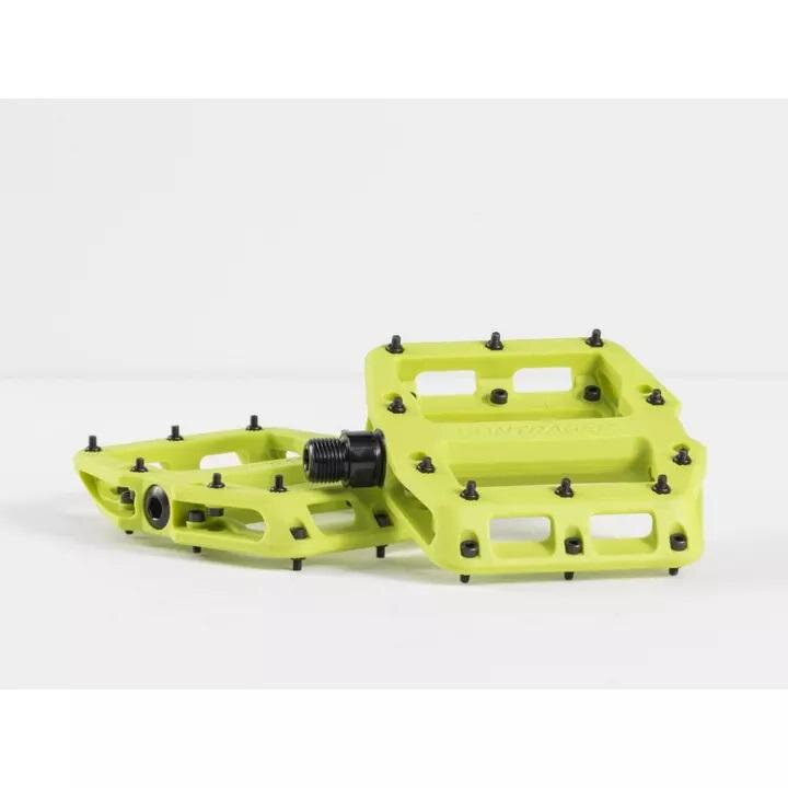 Pedali Bontrager Line Elite Flat verde