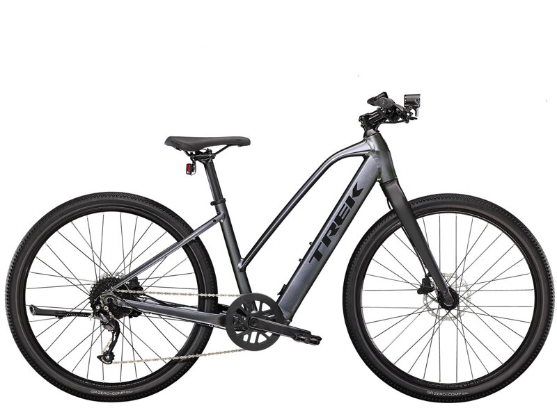 TREK E-bike Trek Dual Sport+ 2 Stagger 2023 - Grigio TREK E-bike Trek Dual Sport+ 2 Stagger 2023 - Grigio