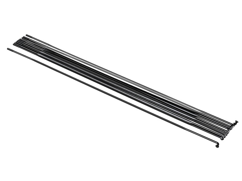 Raggi Bontrager Flat neri 274 mm Raggi Bontrager Flat neri 274 mm