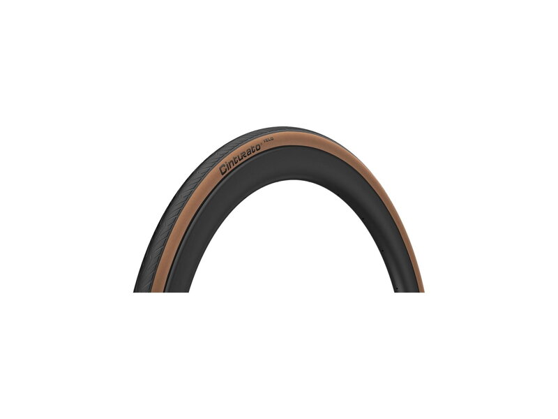 Copertone Pirelli Cinturato Velo TLR 700x28mm nero marrone Copertone Pirelli Cinturato Velo TLR 700x28mm nero marrone