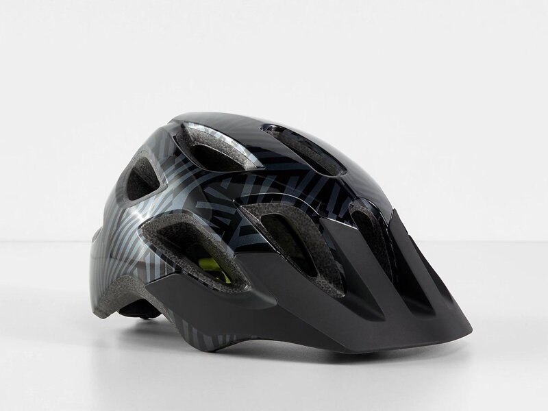 Casco da bambino Bontrager Tyro nero Casco da bambino Bontrager Tyro nero