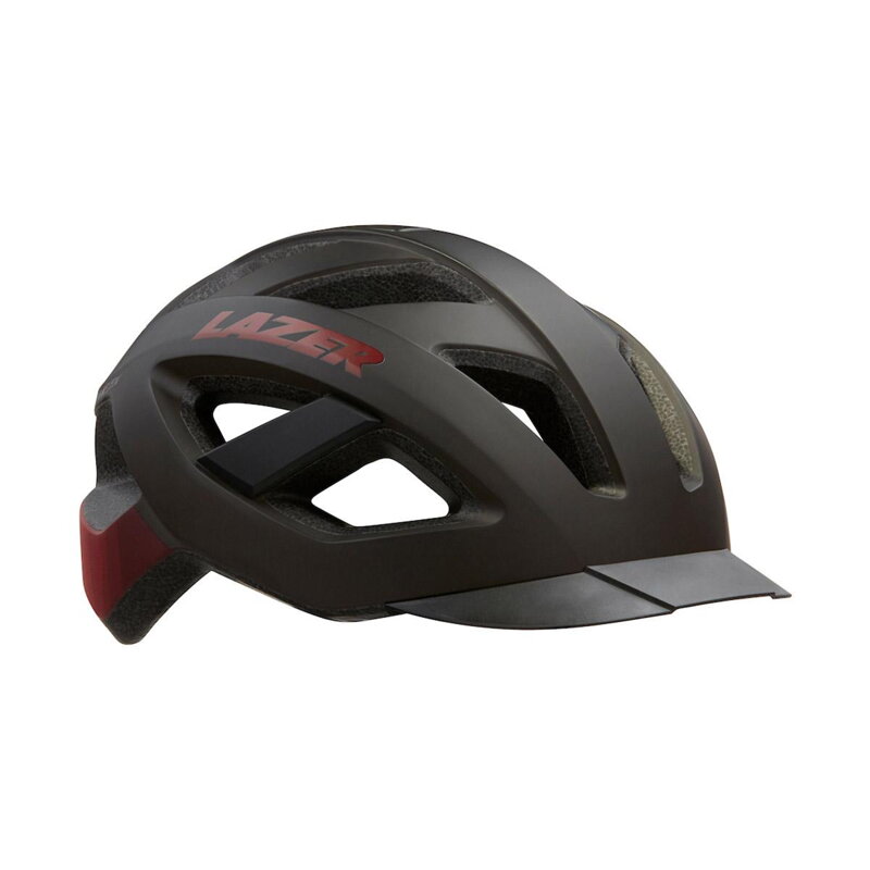 Casco CAMELEON nero opaco/rosso Casco CAMELEON nero opaco/rosso