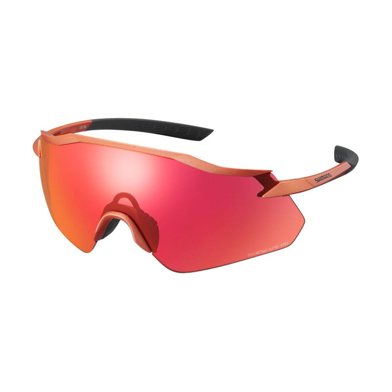 SHIMANO Occhiali EQUINOX4 metallizzato arancione Ridescape Road 