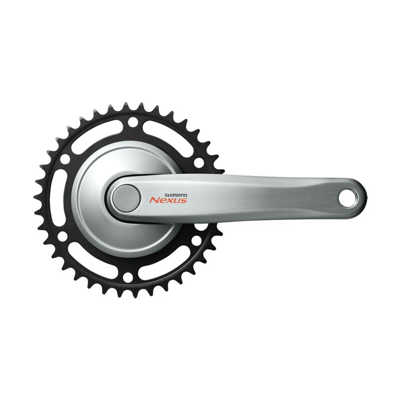 SHIMANO FC-C600 Guarnitura Nexus 170mm 38z. argento 