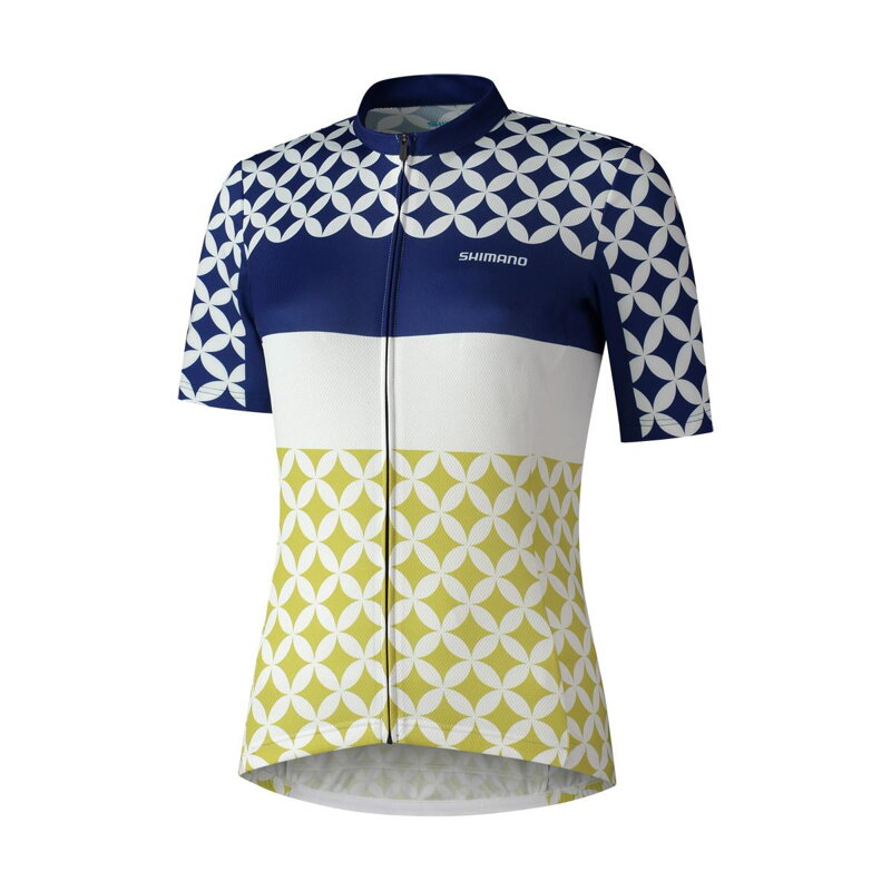 Maglia da donna MIZUKI bianca/blu scuro