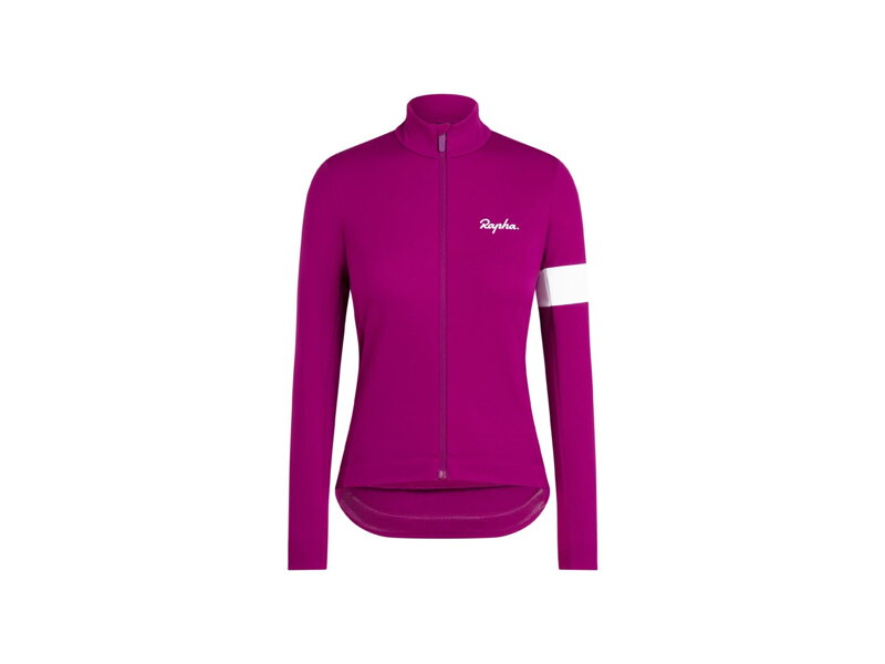 Giacca ciclismo invernale da donna Rapha Core rosa