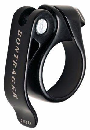 Morsetto reggisella Bontrager anche per carbonio 39,85mm con sgancio rapido